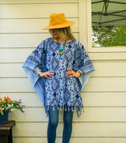 Desert Sky Tunic Boho Kaftan Blouse