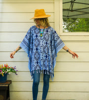 Desert Sky Tunic Boho Kaftan Blouse