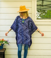 Blue Earth Kaftan Blouse