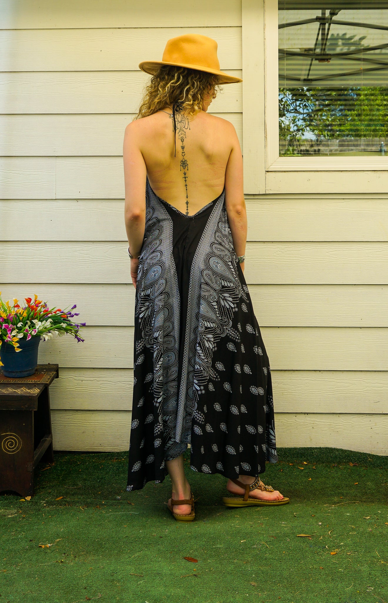 Selene Goddess Maxi Dress