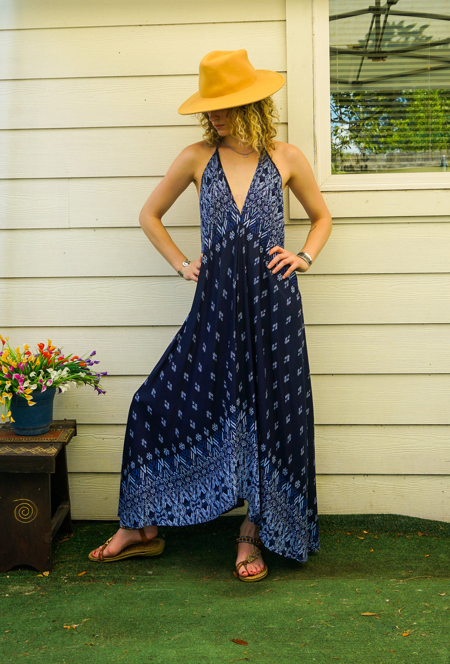 Indigo Moonflow Maxi Dress