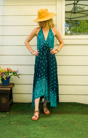 Teal Tide Maxi Dress