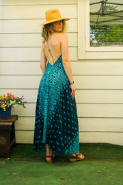 Teal Tide Maxi Dress