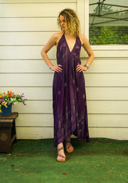 Amethyst Moon Goddess Maxi Dress