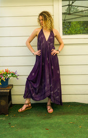 Amethyst Moon Goddess Maxi Dress