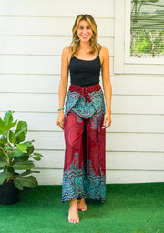 Ruby Mandala Palazzo Wrap Pants