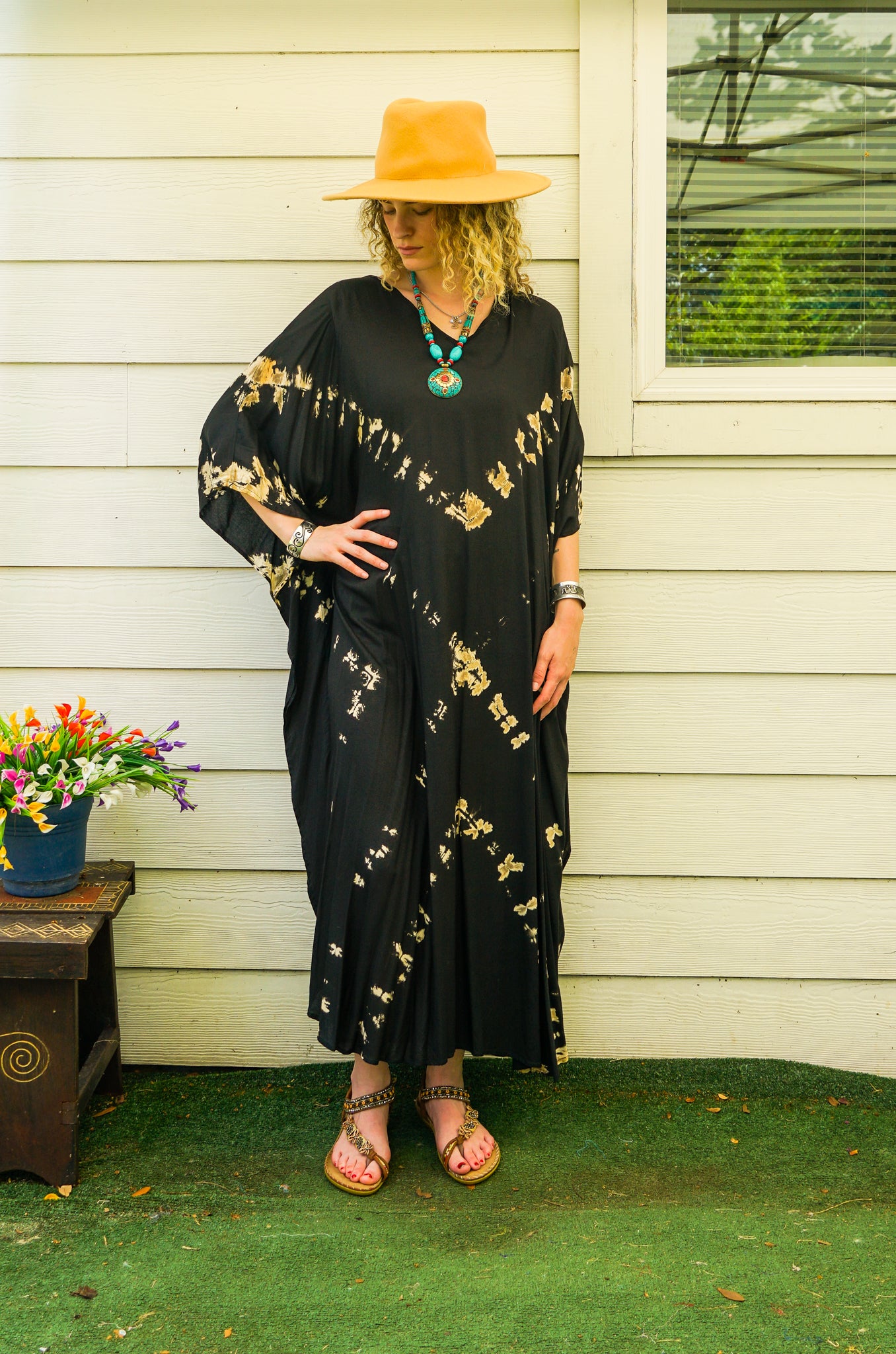 Golden Drift Kaftan