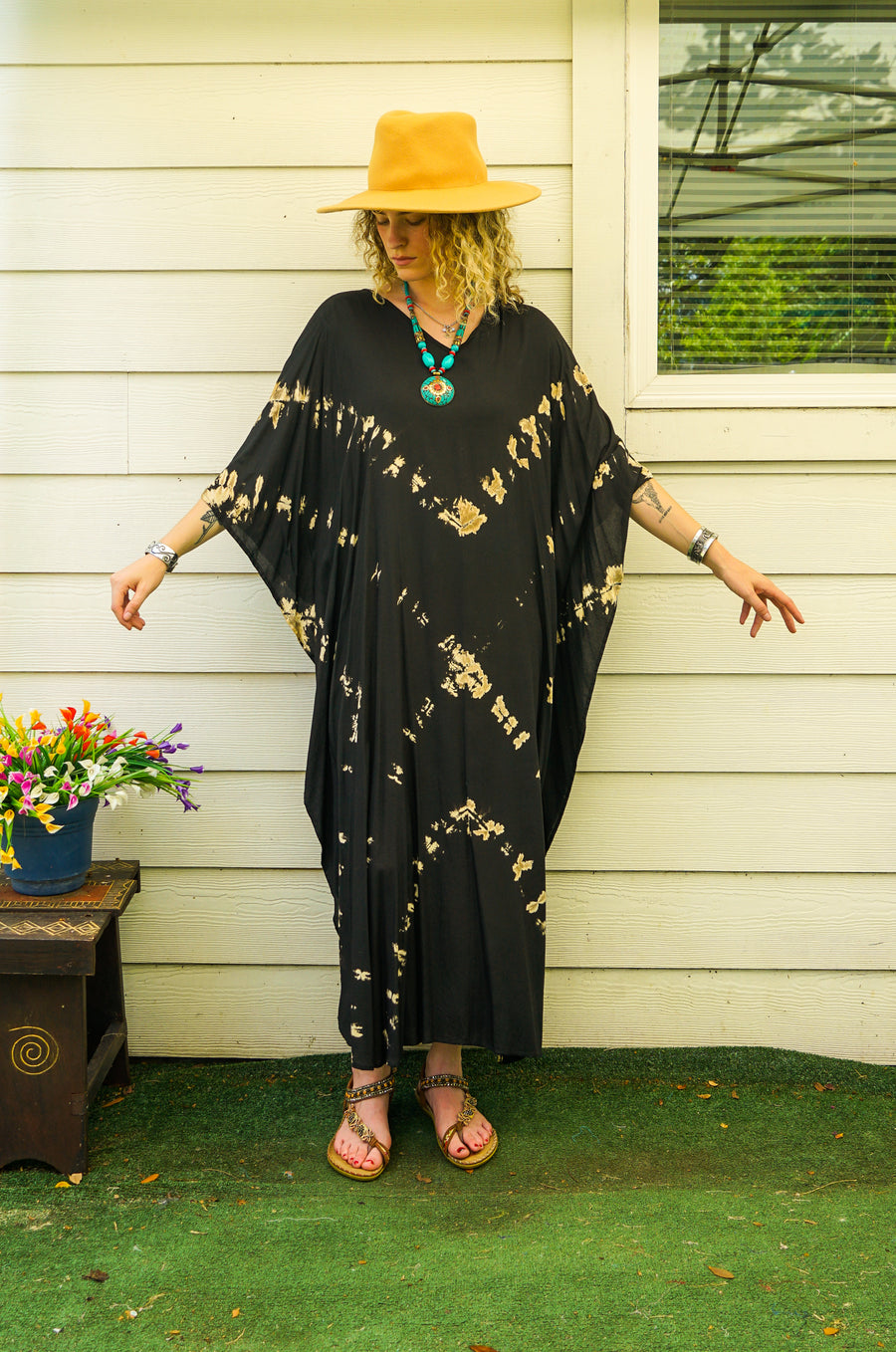 Golden Drift Kaftan