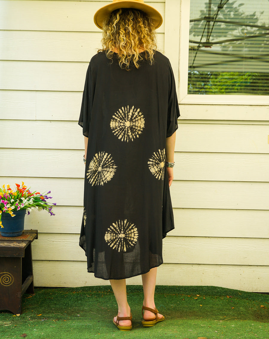Solar Eclipse Tie-Dye Dress