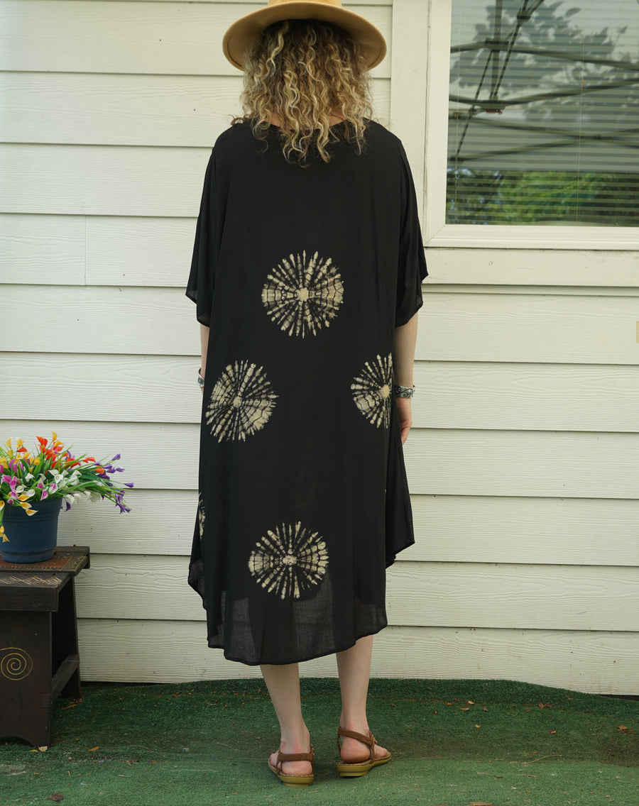 Solar Eclipse Tie-Dye Dress