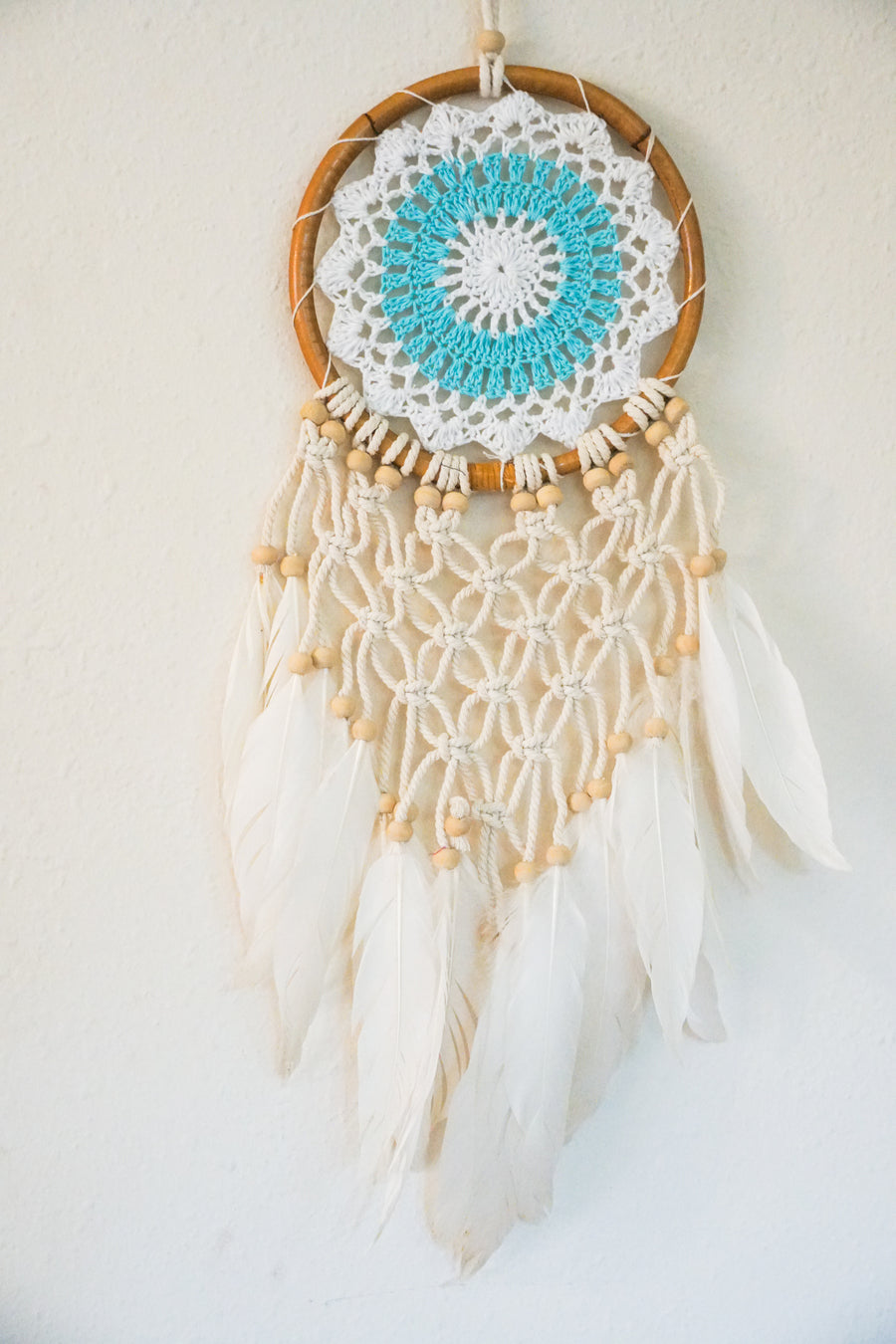 Turquoise Peace Dreamcatcher