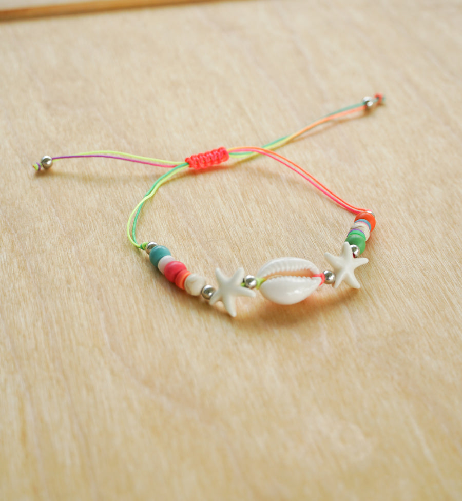 Double Starfish Shell Bracelet / Anklet