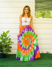 Harvest Swirl Maxi Skirt