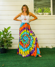 Dancing in the Sand Hand Dyed Tiered Maxi Skirt