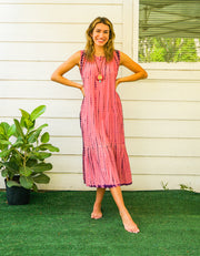 Rosewood Breeze Tiered Dress