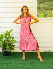 Rosewood Breeze Tiered Dress
