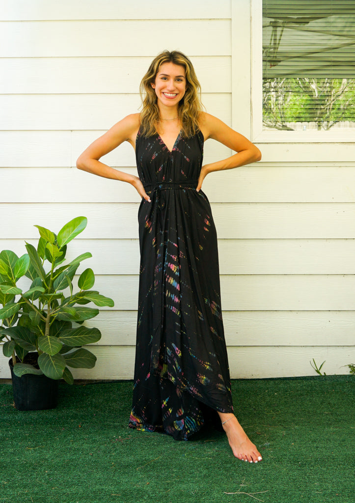 Amaya Shibori Maxi Dress