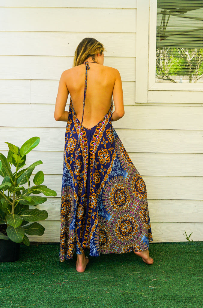 Amara Goddess Boho Maxi Dress