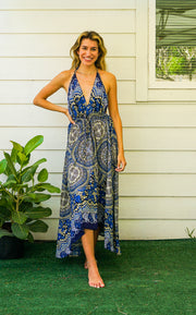 Boho Mandala Goddess Boho Maxi Dress