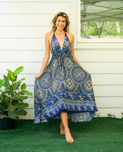 Boho Mandala Goddess Boho Maxi Dress