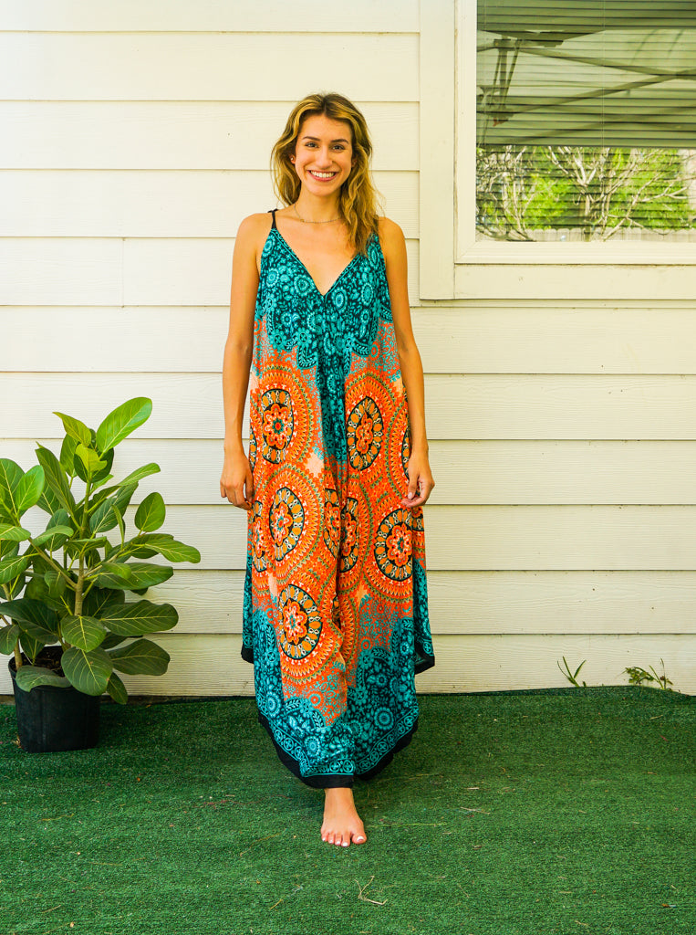 Bohemian Sunrise Jumpsuit