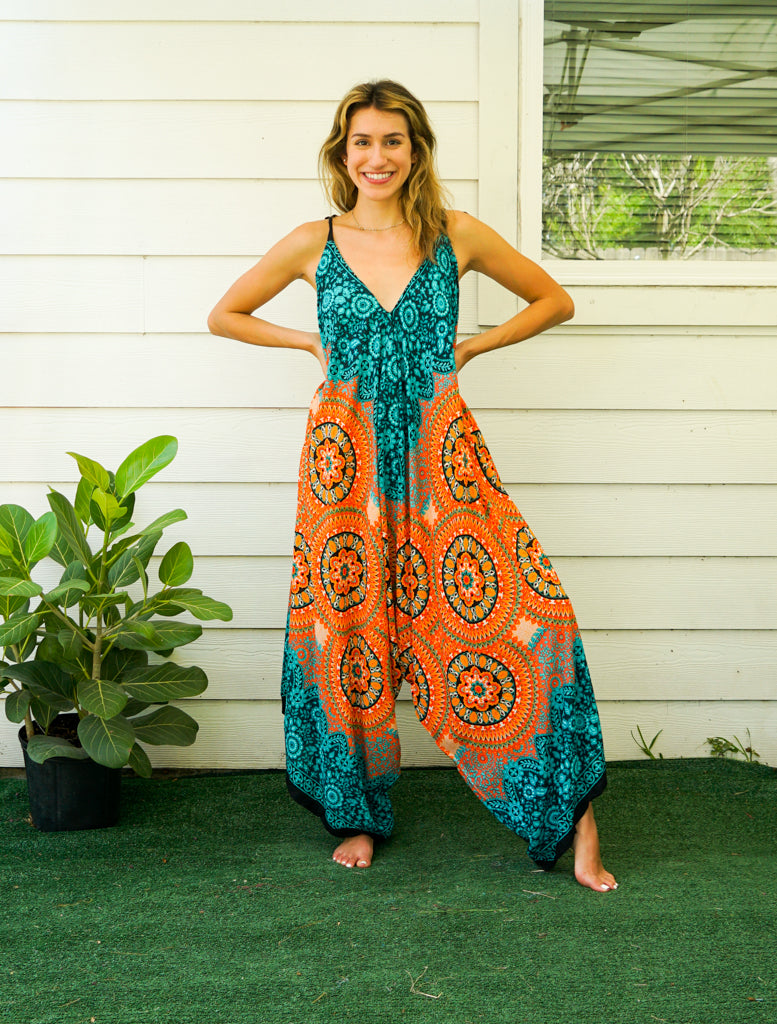 Bohemian Sunrise Jumpsuit