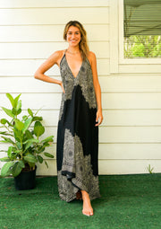 Celestial Goddess Maxi Dress