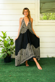 Celestial Goddess Maxi Dress