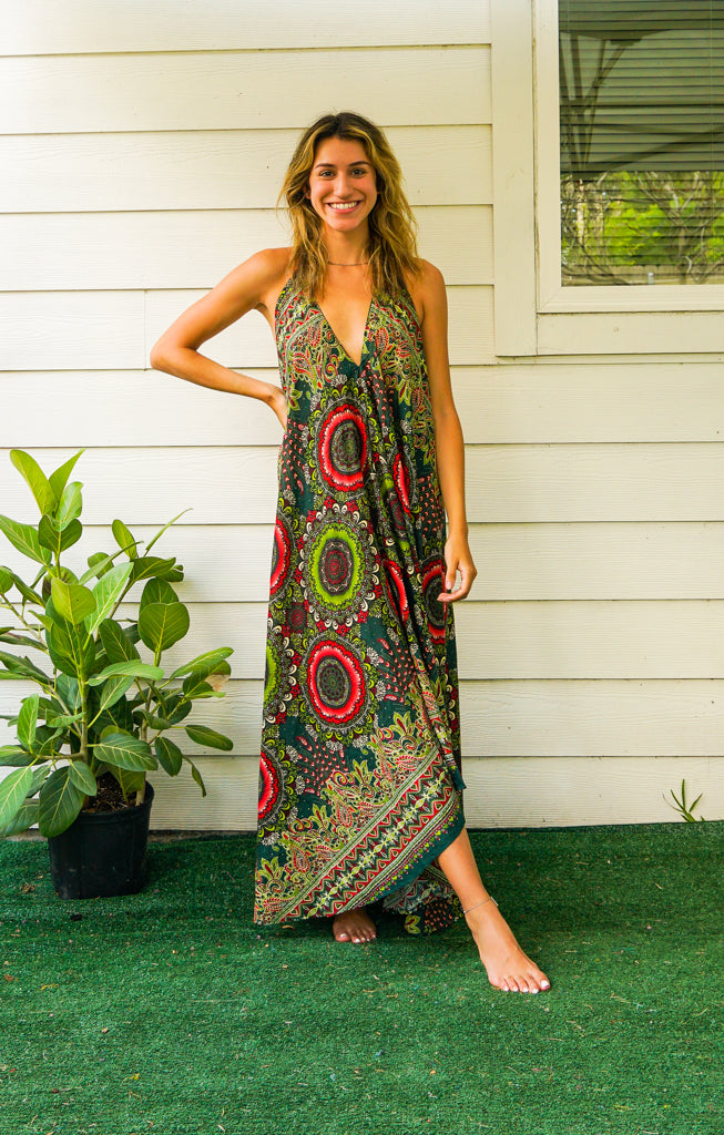 Ember Goddess Maxi Dress