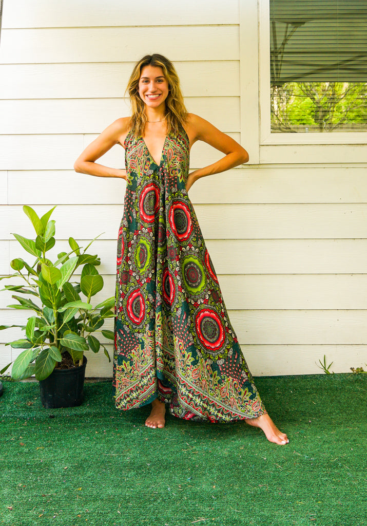 Ember Goddess Maxi Dress