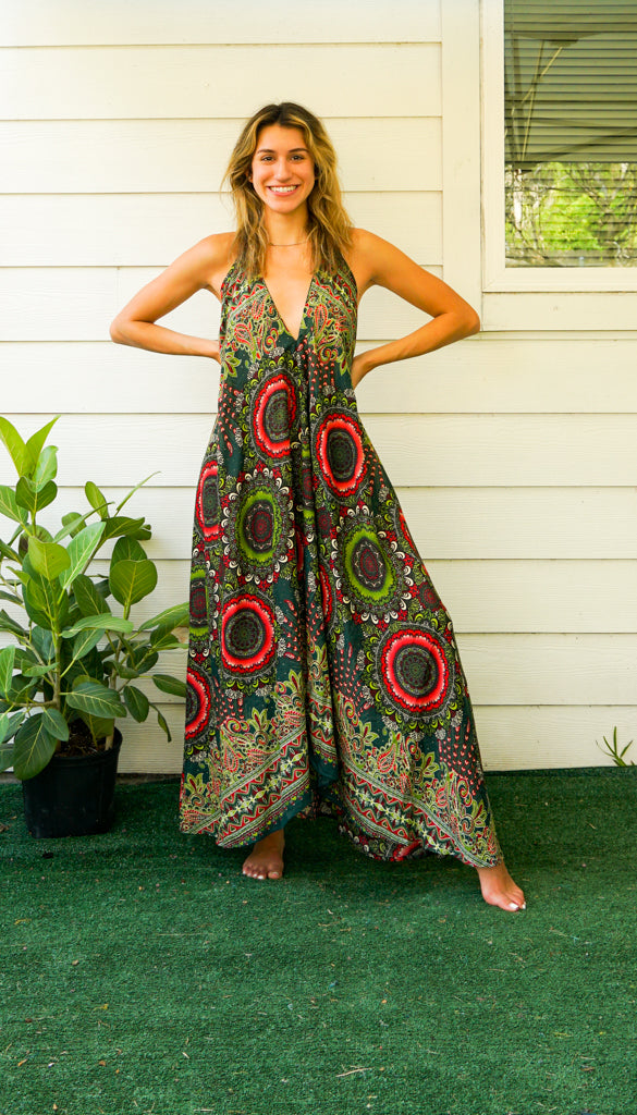 Ember Goddess Maxi Dress