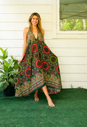 Ember Goddess Maxi Dress