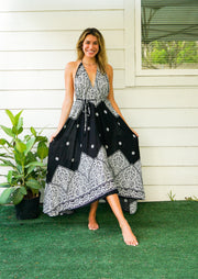Moonlight Goddess Boho Maxi Dress