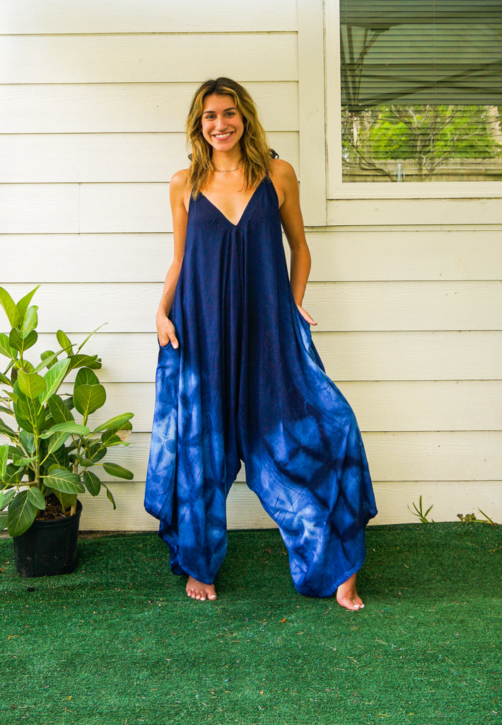Indigo Diamond Jumpsuit