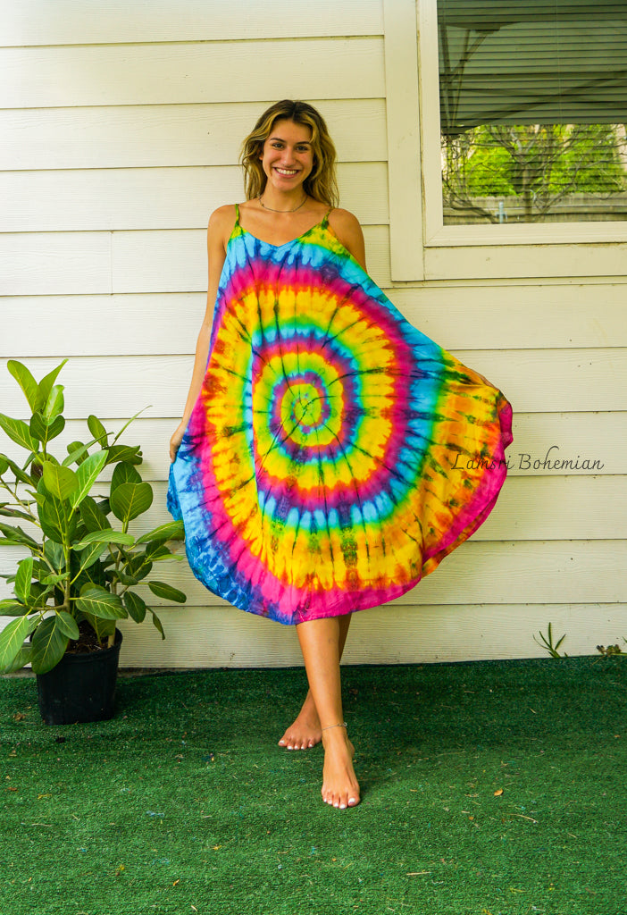 Rainbow Swirl Dress
