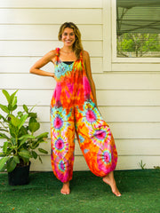 Desert Summer Dungarees Jumpsuit