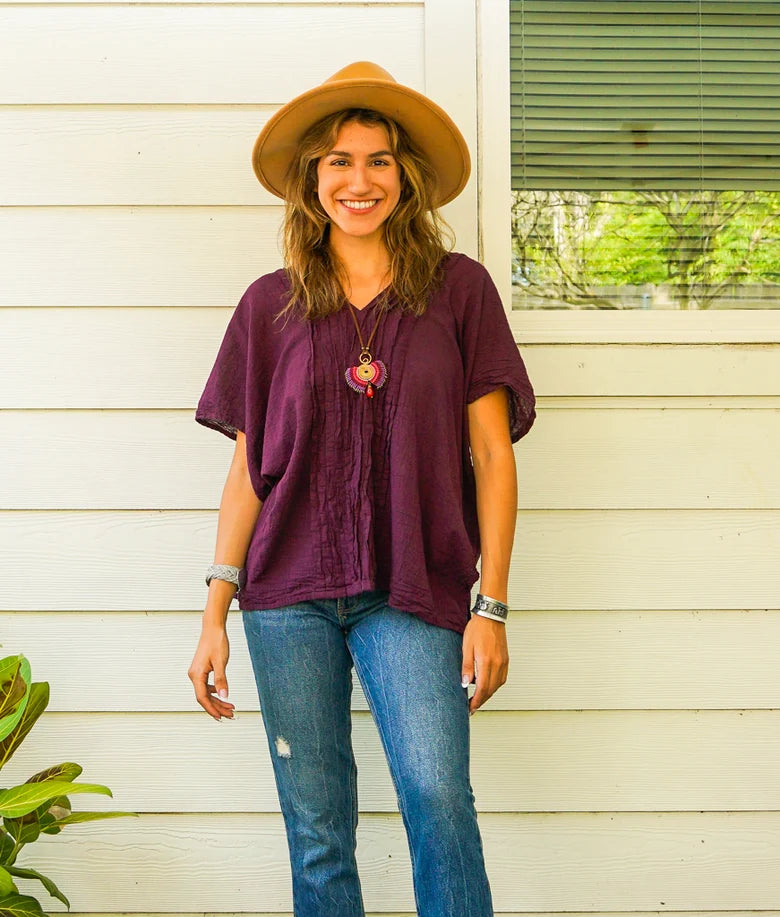 Aurelia Top | Cotton Gauze