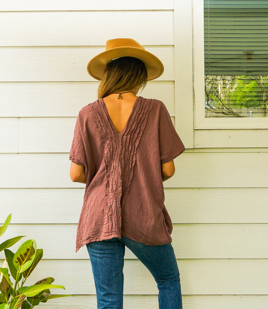 The Rosalie Top | Cotton Gauze