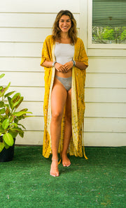 Shibori Tie Dye Cover Up