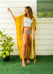 Shibori Tie Dye Cover Up