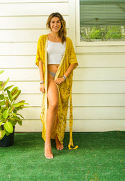 Shibori Tie Dye Cover Up
