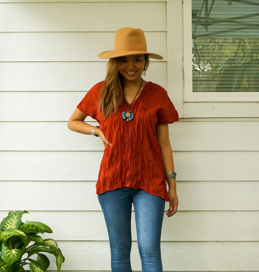 Maeve Top | Cotton Gauze