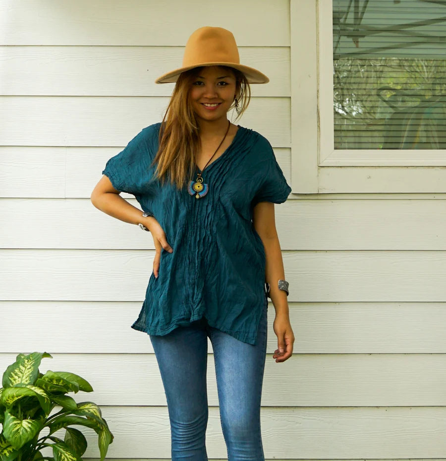 Thea Top | Cotton Gauze