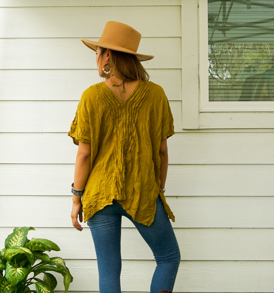 The Aurelia Top | Cotton Gauze