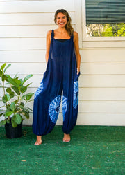 Indigo Orbit Dungarees Jumpsuit