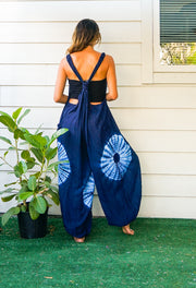 Indigo Orbit Dungarees Jumpsuit