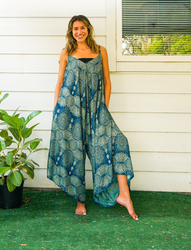 Bohemian Paisley Flow Jumpsuit