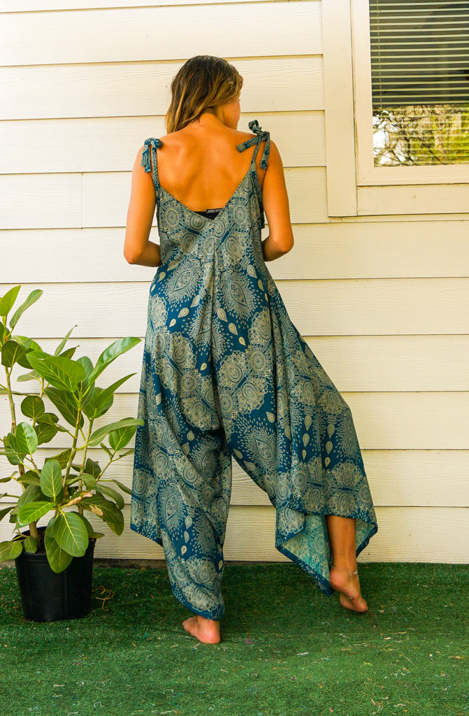 Bohemian Paisley Flow Jumpsuit