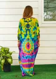 Ethereal Glow Tie Dye Kaftan