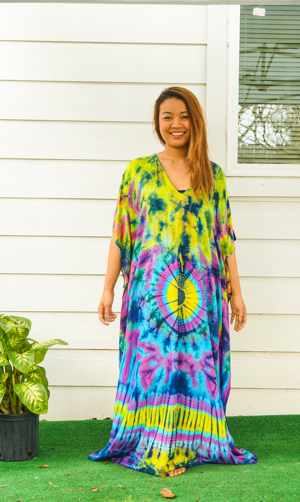 Festival Horizon Tie Dye Kaftan